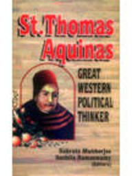 9788176291415: St.Thomas Aquinas: Great Western Political Thinker