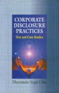 Imagen de archivo de Corporate Disclosure Practices Text and Case Studies a la venta por PBShop.store US