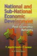 9788176294423: National and Sub-National Economic Development: Post-Economic Reforms