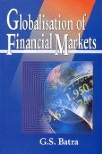 Imagen de archivo de Globalisation of Financial Markets a la venta por Books in my Basket