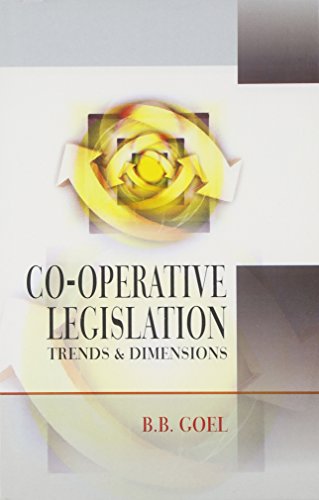 Stock image for Co-Operative Legislation : Trends and Dimensions for sale by Vedams eBooks (P) Ltd