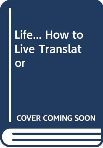 9788176467339: Life... How to Live Translator