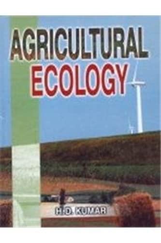 Stock image for Agricultural Ecology for sale by Books Puddle