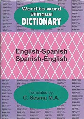 9788176504096: Word-to-word Bilingual dictionary. English-Spanish Spanish-English