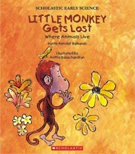 Imagen de archivo de Little Monkey Gets Lost Where Animals Live a la venta por dsmbooks