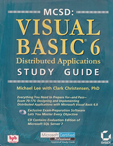 9788176560627: Mcsd: Visual Basic 6 Distributed Applications Study Guide