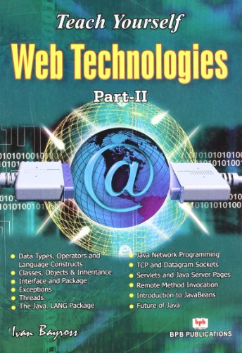 Imagen de archivo de Teach Yourself Web Technologies Pt 2 a la venta por PBShop.store US
