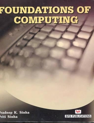 9788176566636: Foundations of Computing