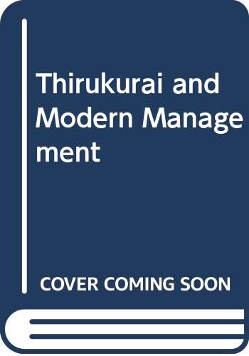 9788176620666: Thirukurai and Modern Management