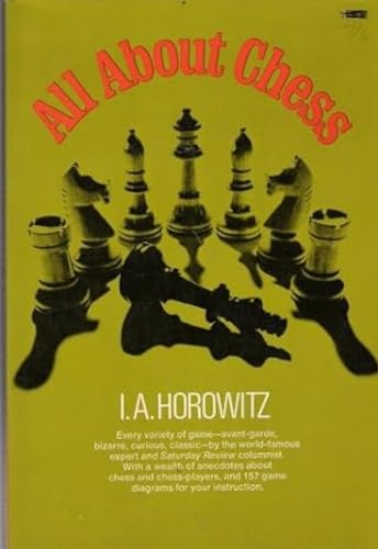 Imagen de archivo de All About Chess a la venta por HPB-Red