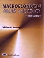 9788176710503: Macroeconomic Theory and Policy