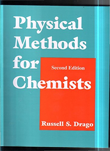 Stock image for Physical Methods For Chemists 2ed for sale by dsmbooks