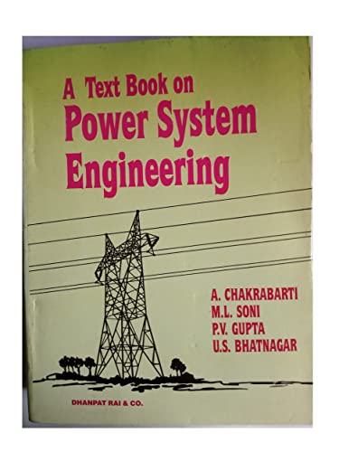 Stock image for A Text Book on Power System Engineering for sale by dsmbooks
