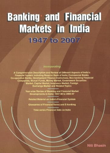 Stock image for Banking and Financial Markets in India for sale by Books Puddle