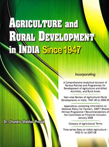 Beispielbild fr Agriculture and Rural Development in India Since 1947 zum Verkauf von Books in my Basket