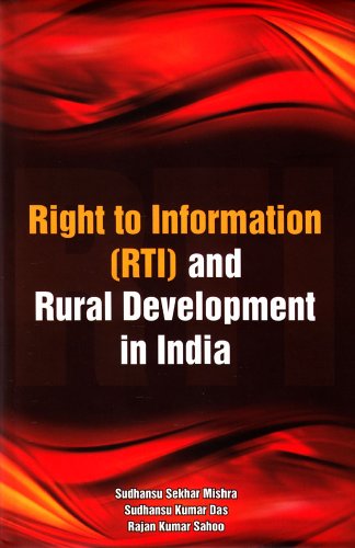 9788177082142: Right to Information (RTI) & Rural Development in India