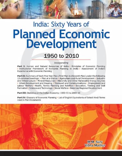 9788177082456: India -- Sixty Years of Planned Economic Development: 1950 to 2010