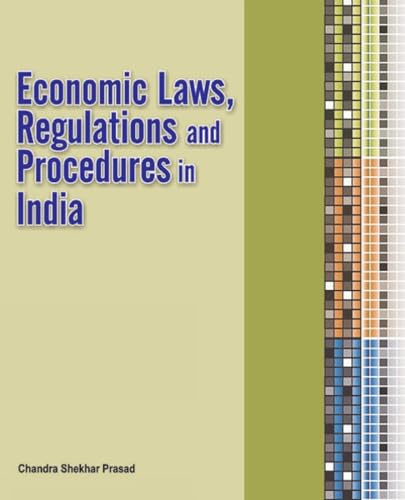 Beispielbild fr Economic Laws, Regulations and Procedures in India zum Verkauf von Books in my Basket