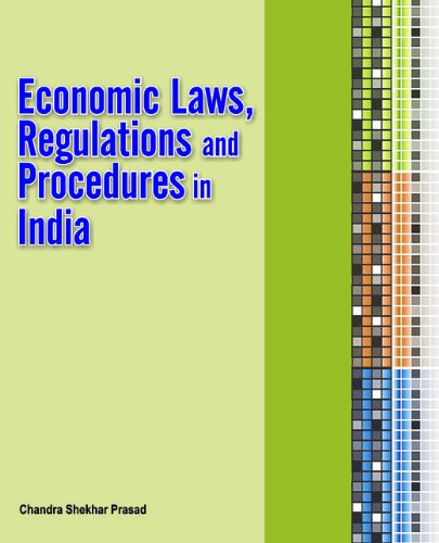 9788177082814: Economic Laws, Regulations & Procedures in India