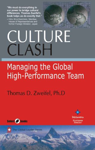Stock image for Culture Clash Managing The Global High Performance for sale by Better World Books