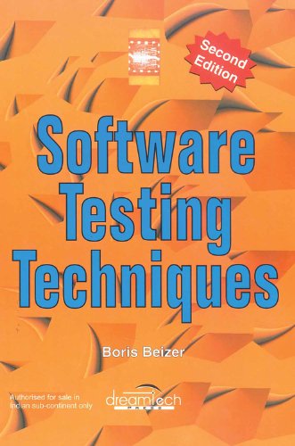 9788177222609: Software Testing Techniques