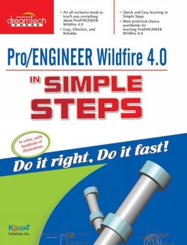 9788177224375: Pro/Engineer Wildfire 4.0 in Simple Steps