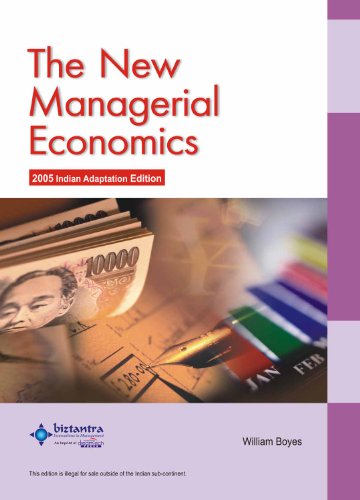 Imagen de archivo de The New Managerial Economics a la venta por Majestic Books