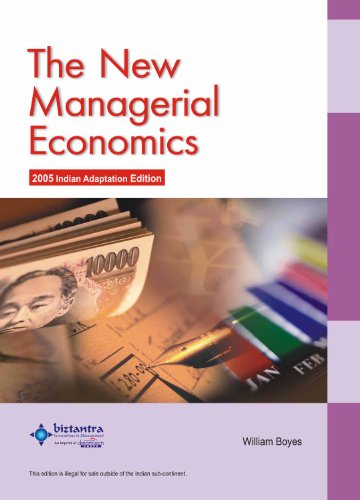 Stock image for The New Managerial Economics for sale by Majestic Books