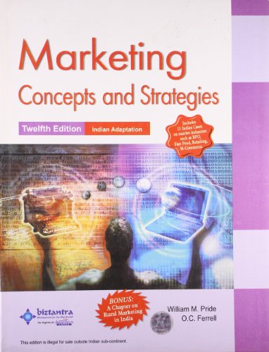 Stock image for Marketing: Concepts And Strategies (12Th Ed.) for sale by Books in my Basket