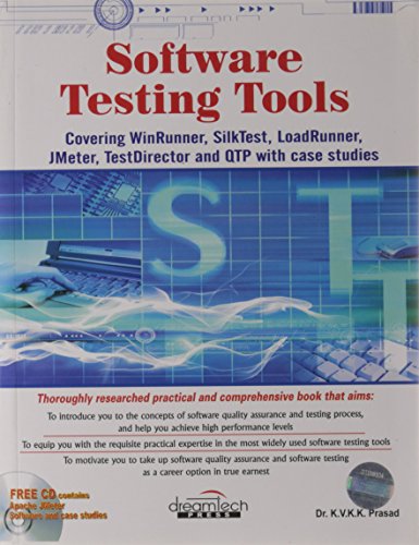 Beispielbild fr Software Testing Tools: Covering WinRunner, SilkTest, LoadRunner, JMeter, TestDirector and QTP with zum Verkauf von WorldofBooks