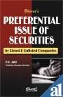Imagen de archivo de Preferential Issue of Securities a la venta por Books Puddle