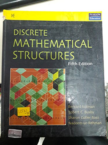 Stock image for Discrete Mathematical Structures (International Edition) for sale by Book Deals