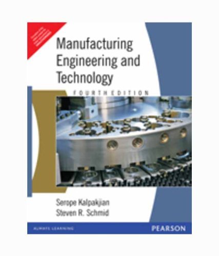 Imagen de archivo de Manufacturing Engineering And Technology a la venta por The Maryland Book Bank