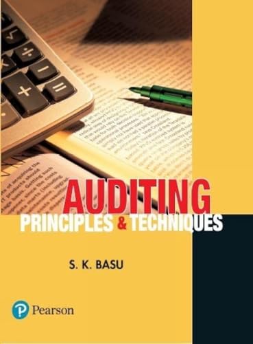 Stock image for Auditing: Principles And Techniques for sale by Books in my Basket