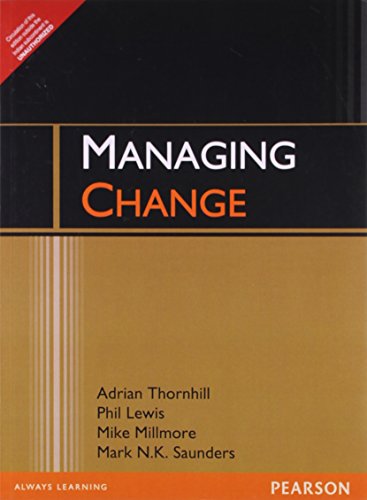 Stock image for MANAGING CHANGE for sale by Universal Store