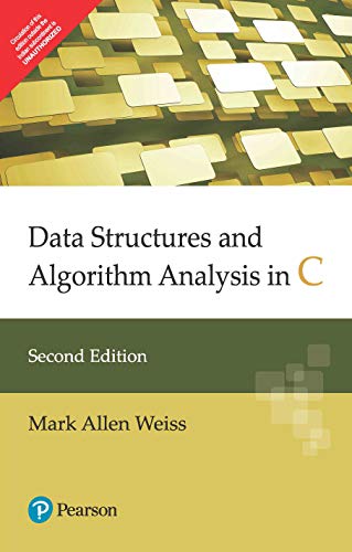 Stock image for Datastructures and Algorithm Analysis in C, 2/e for sale by Irish Booksellers