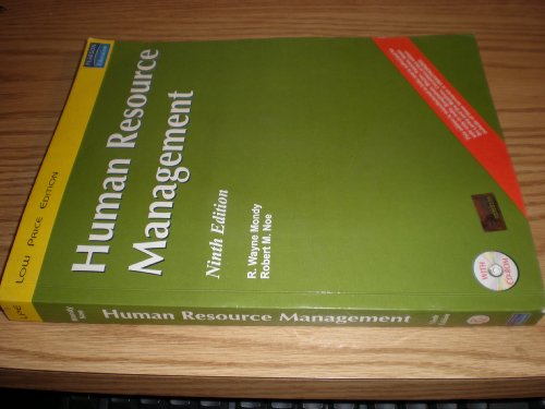 9788177583816: Human Resource Managment (Pearson Education, Comes with CD ROM)