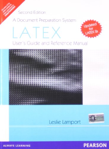 Stock image for LaTeX: A Document Preparation System (2nd Edition) for sale by BookHolders