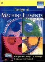9788177584219: Design Of Machine Elements 8Th Edition