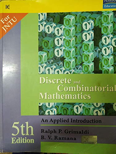 9788177584240: Discrete And Combinatorial Mathematics: An Applied Introduction (Pb 2006)