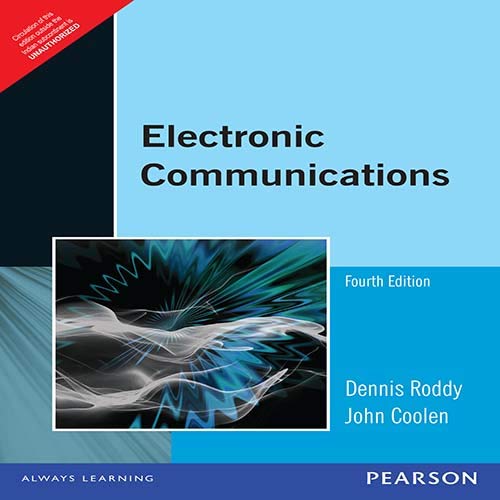 9788177585582: Electronic Communications 4th By Dennis Roddy (International Economy Edition)