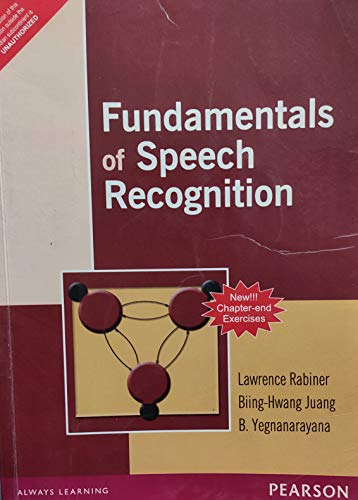 9788177585605: Fundamentals Of Speech Recognition