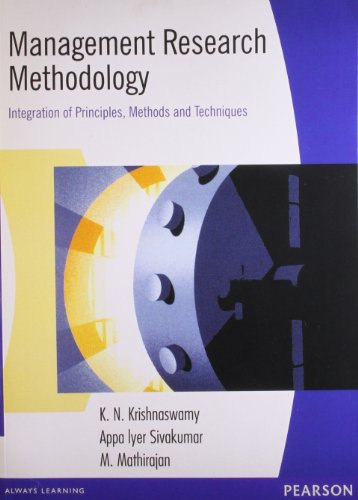 9788177585636: Management Research Methodology: Integration of Methods and Techniques