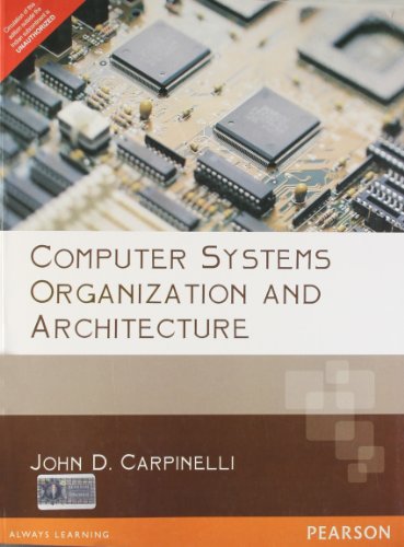 Beispielbild fr Computer Systems Organization Architecture zum Verkauf von Front Cover Books