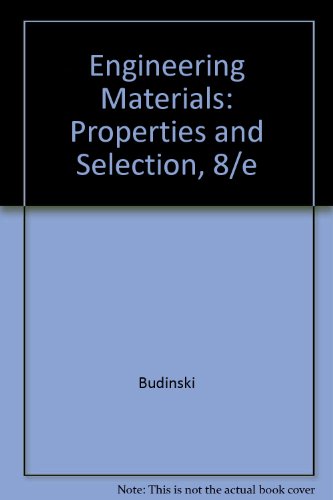 9788177588712: Engineering Materials: Properties and Selection, 8