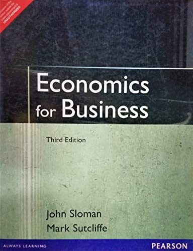 Stock image for Economics for Business for sale by Majestic Books