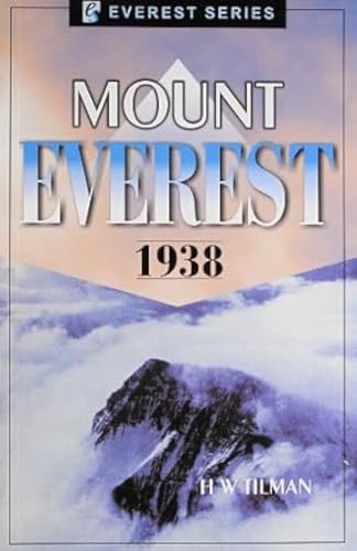 Beispielbild fr Mount Everest 1938 zum Verkauf von Books Puddle