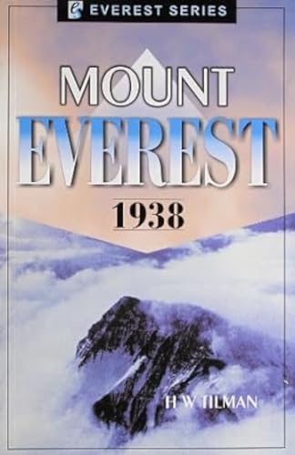 Imagen de archivo de Mount Everest 1938 a la venta por Books Puddle