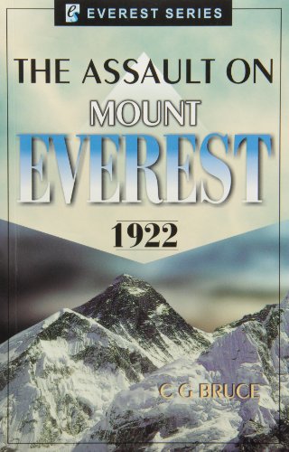 9788177691764: The Assault on Mount Everest 1922