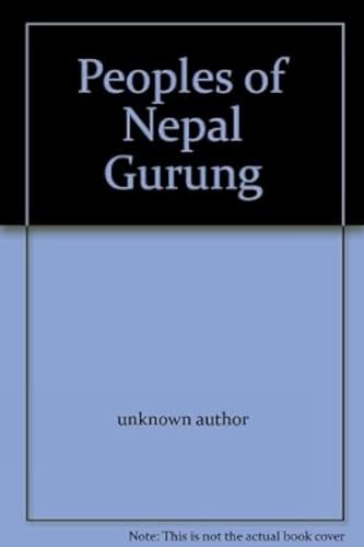 Imagen de archivo de Peoples of Nepal a la venta por Books Puddle